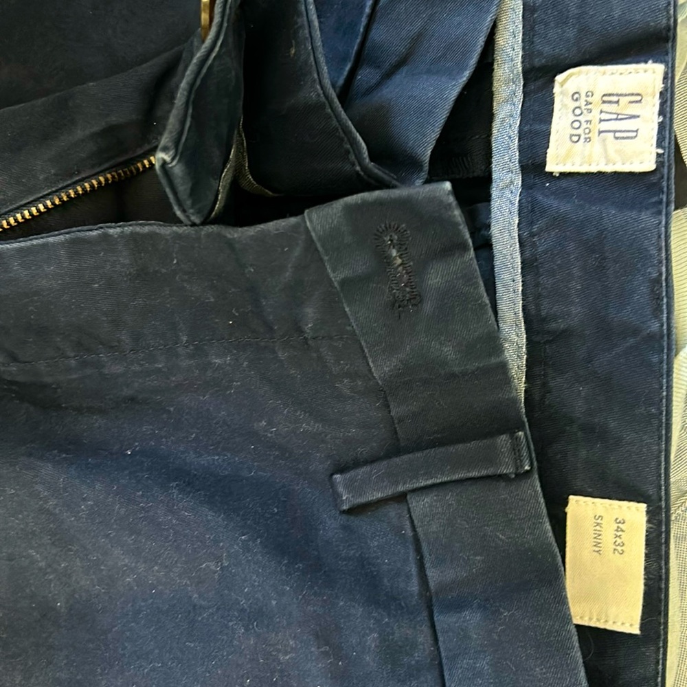 Gap skinny khaki 34/32